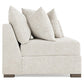 Bernhardt Helena Fabric Armless Loveseat Wood Foot — N5240