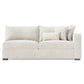 Bernhardt Helena Fabric Right Arm Loveseat Wood Foot — N5241