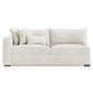 Bernhardt Helena Fabric Left Arm Loveseat Wood Foot — N5242