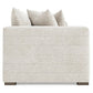 Bernhardt Helena Fabric Left Arm Loveseat Wood Foot — N5242