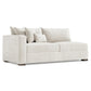 Bernhardt Helena Fabric Left Arm Loveseat Wood Foot — N5242