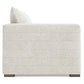 Bernhardt Helena Fabric Left Arm Loveseat Without Pillows Wood Foot — N5242Y