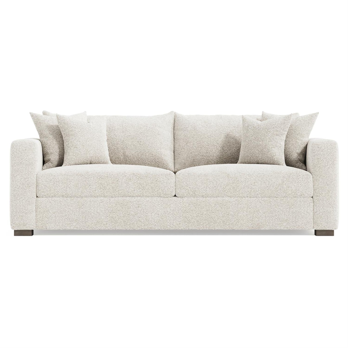 Bernhardt Helena Fabric Sofa Wood Foot — N5257
