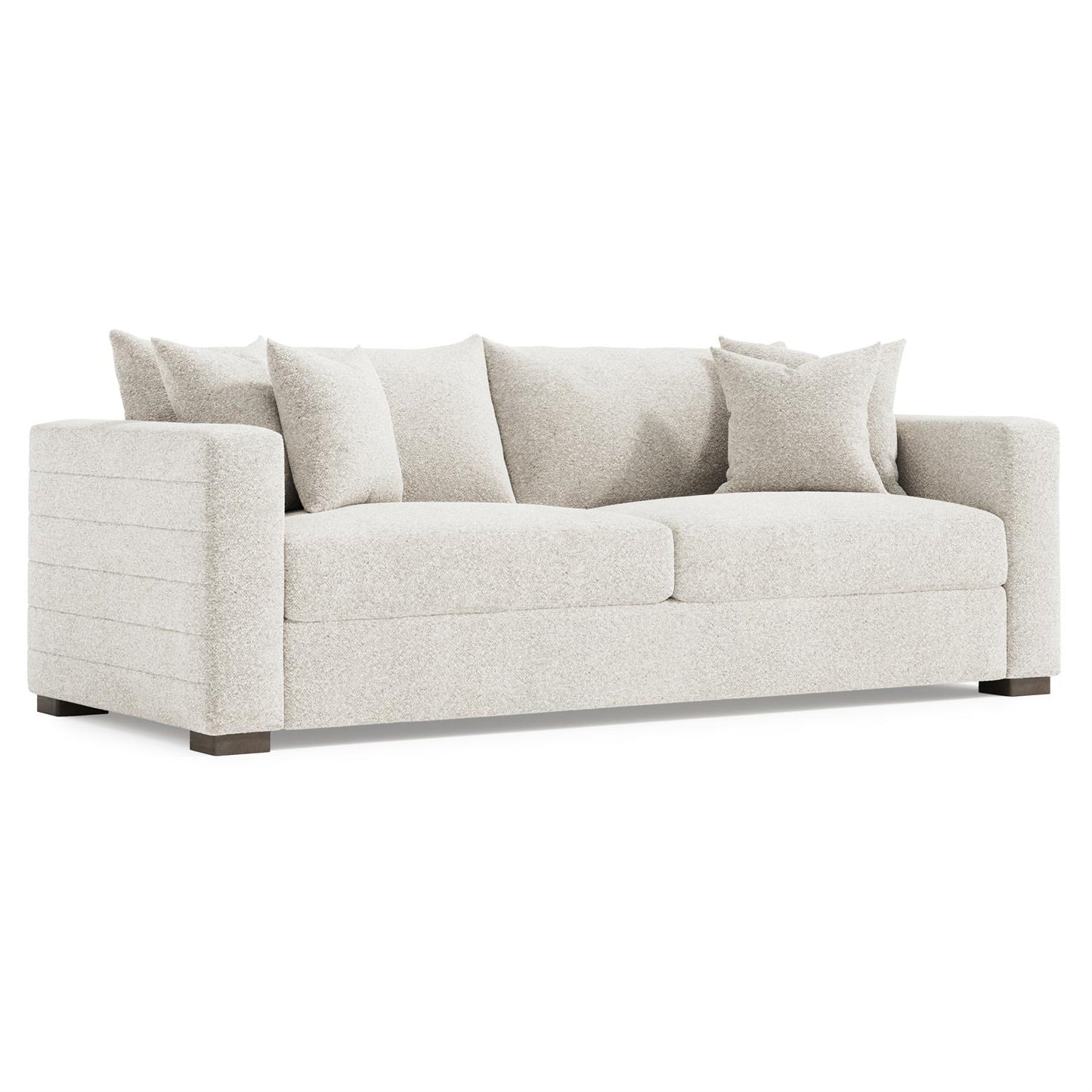 Bernhardt Helena Fabric Sofa Wood Foot — N5257