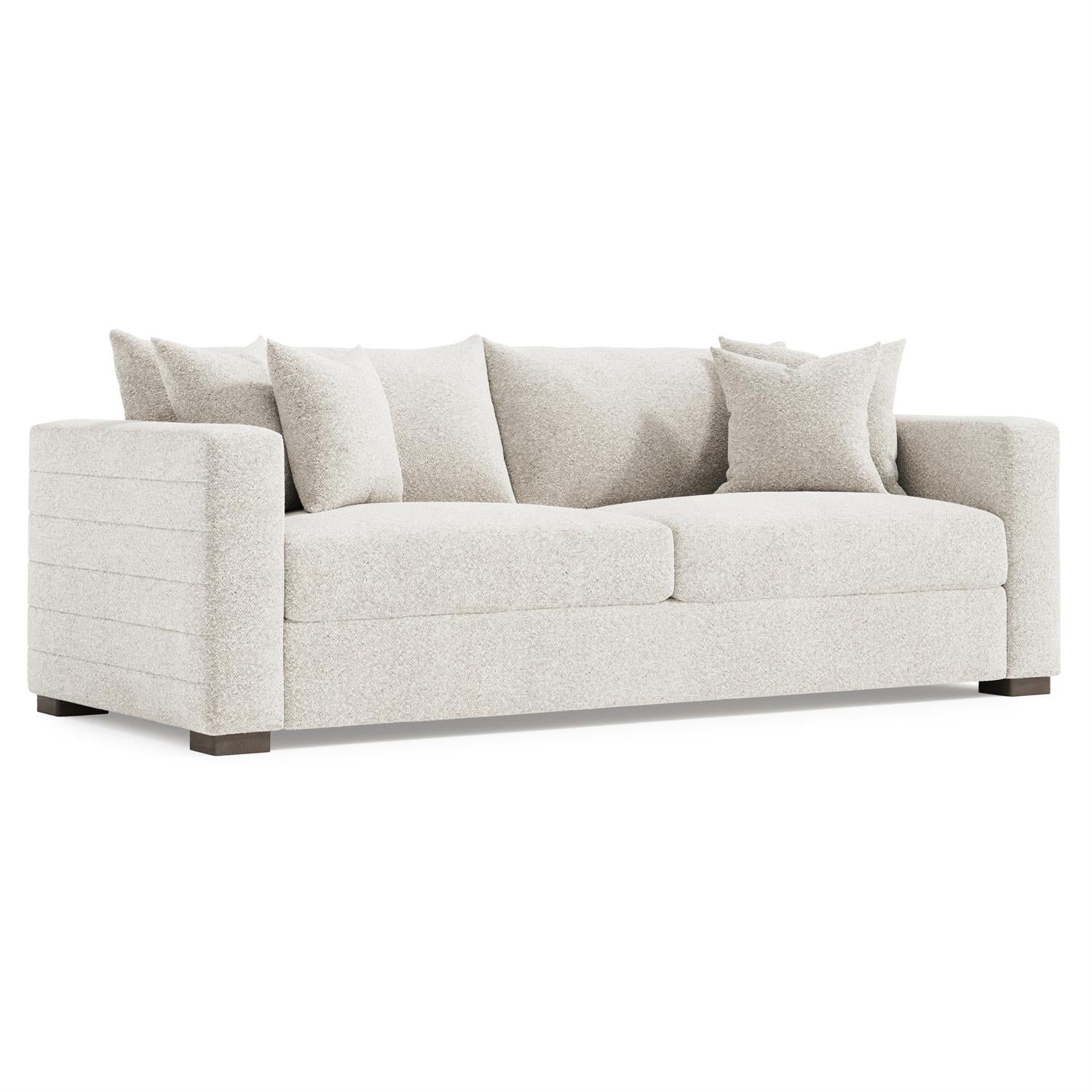 Bernhardt Helena Fabric Sofa Wood Foot — N5257