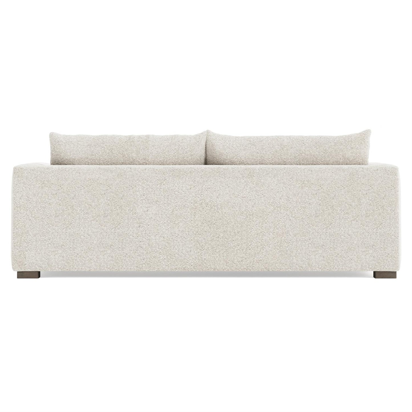 Bernhardt Helena Fabric Sofa Without Pillows Wood Foot — N5257Y