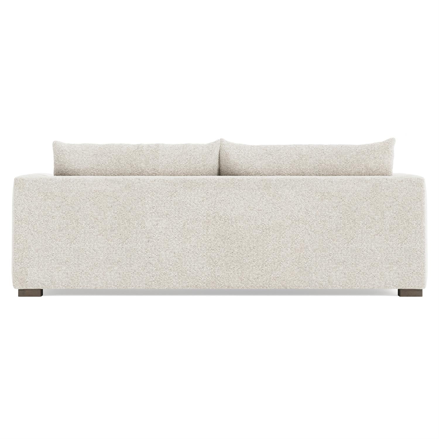 Bernhardt Helena Fabric Sofa Without Pillows Wood Foot — N5257Y
