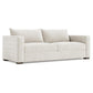 Bernhardt Helena Fabric Sofa Without Pillows Wood Foot — N5257Y