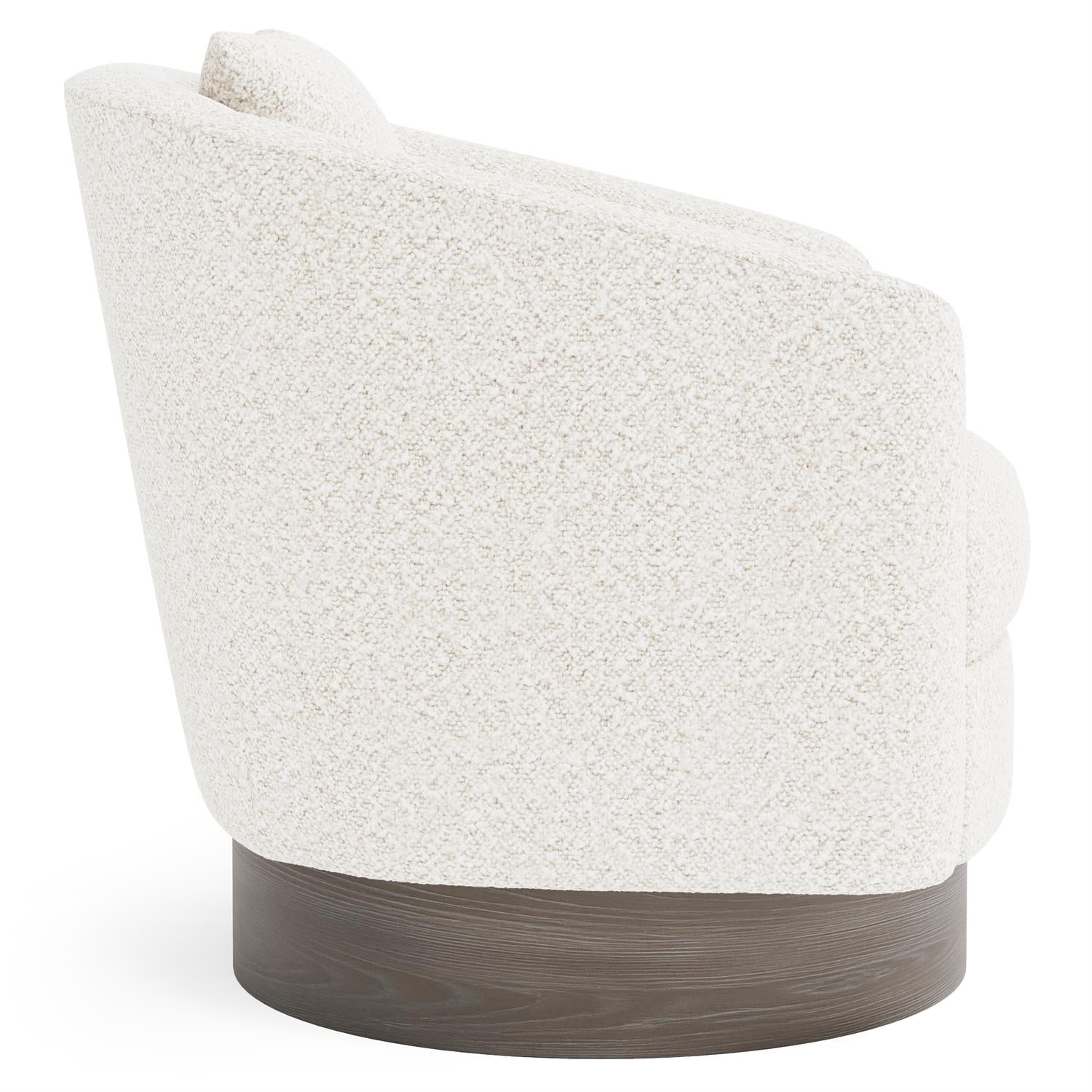 Bernhardt Camino Fabric Swivel Chair — N5712S