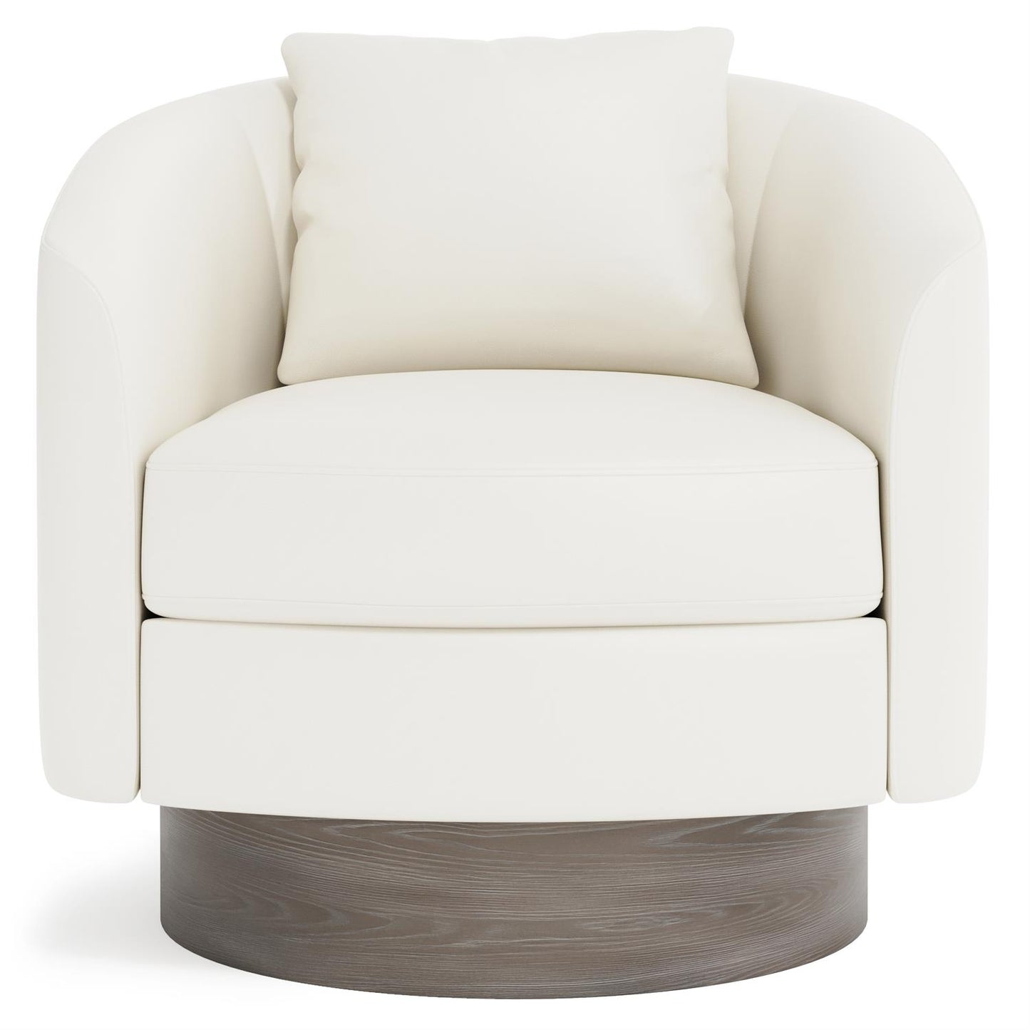 Bernhardt Camino Leather Swivel Chair — N5712SL