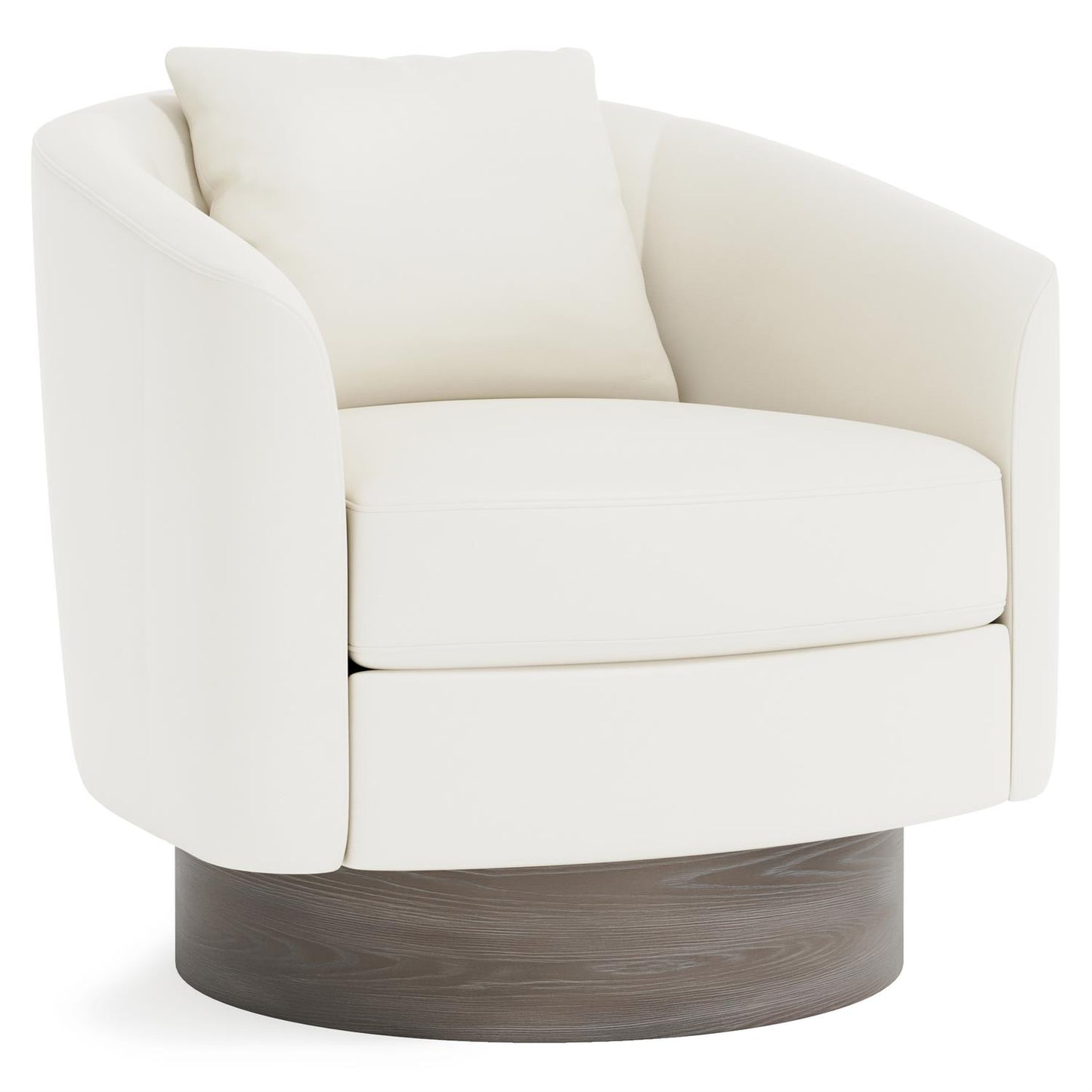 Bernhardt Camino Leather Swivel Chair — N5712SL