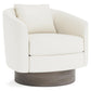 Bernhardt Camino Leather Swivel Chair — N5712SL