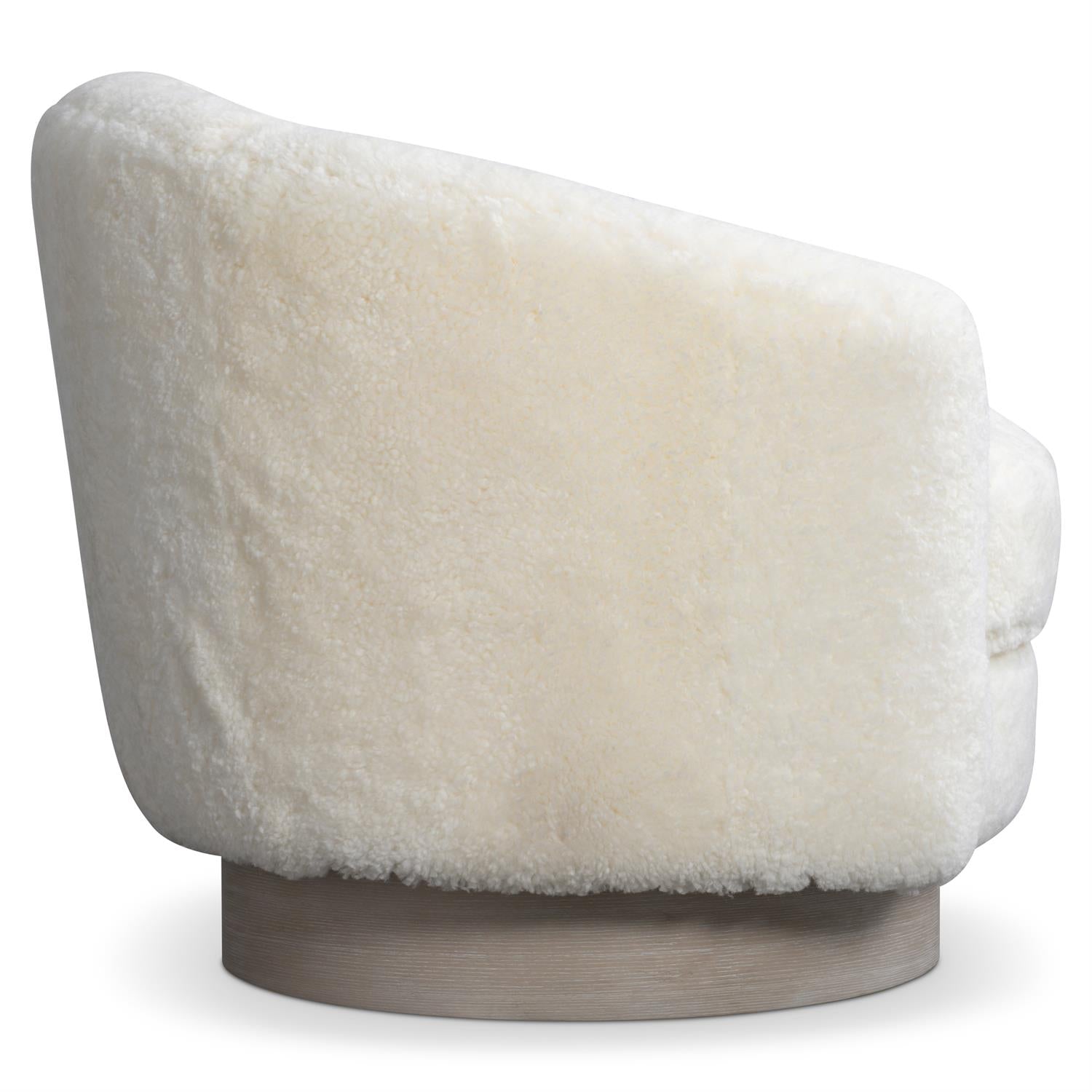 Bernhardt Camino Shearling Swivel Chair — N5712ST