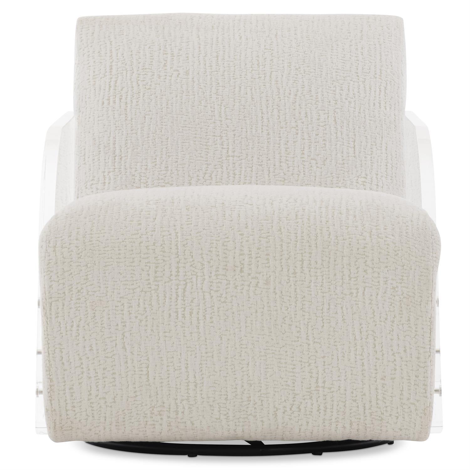 Bernhardt Perla Fabric Swivel Chair — N6023S