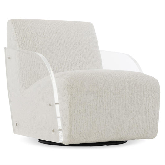 Bernhardt Perla Fabric Swivel Chair — N6023S