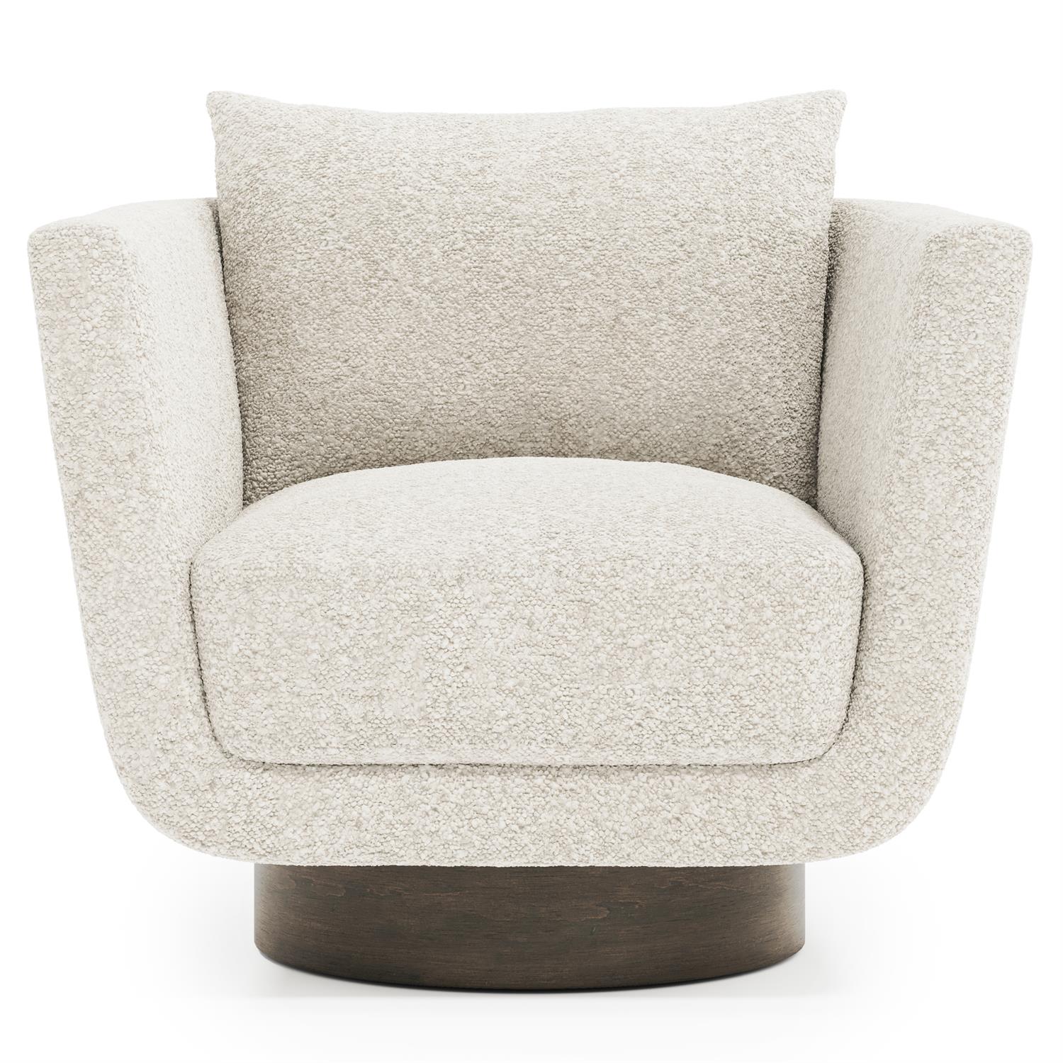 Bernhardt Gemma Fabric Swivel Chair — N6503S