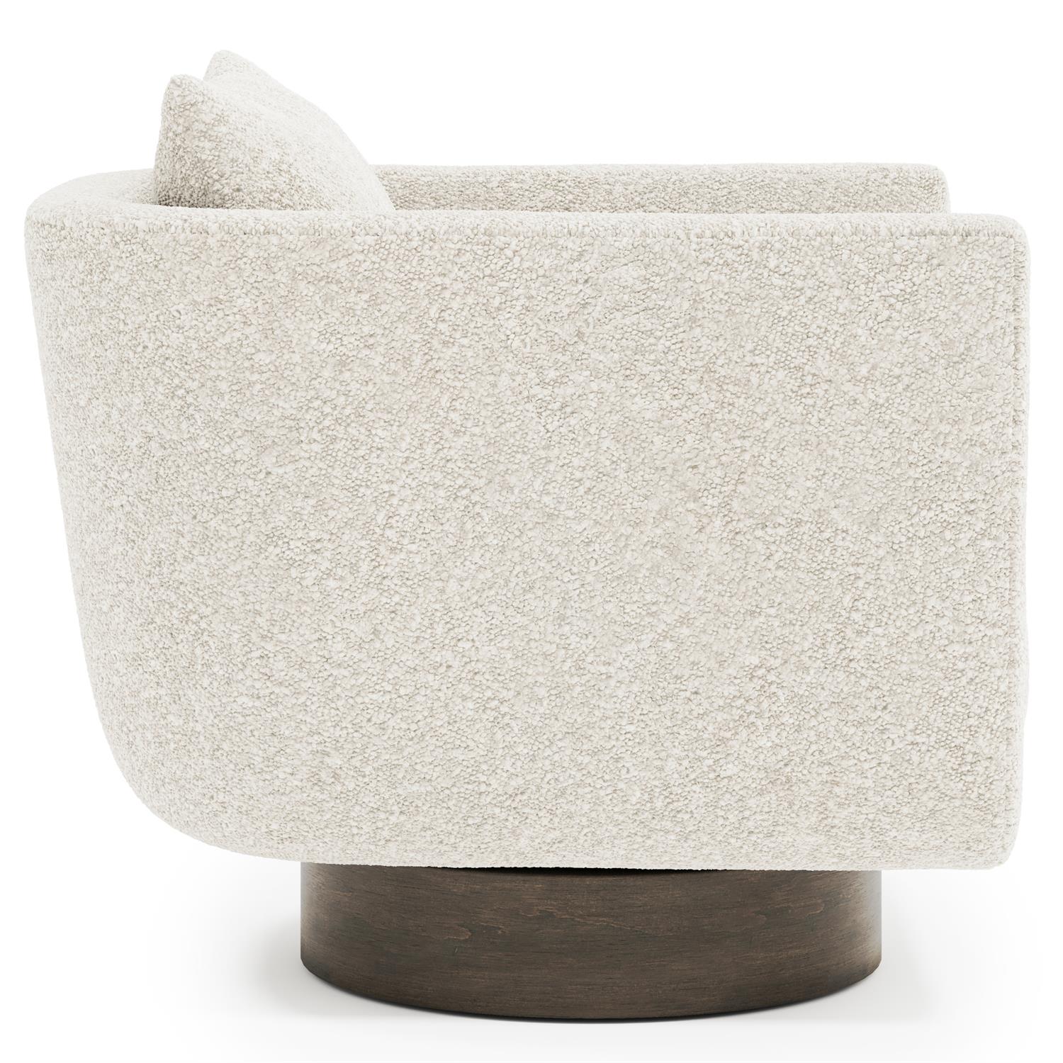 Bernhardt Gemma Fabric Swivel Chair — N6503S