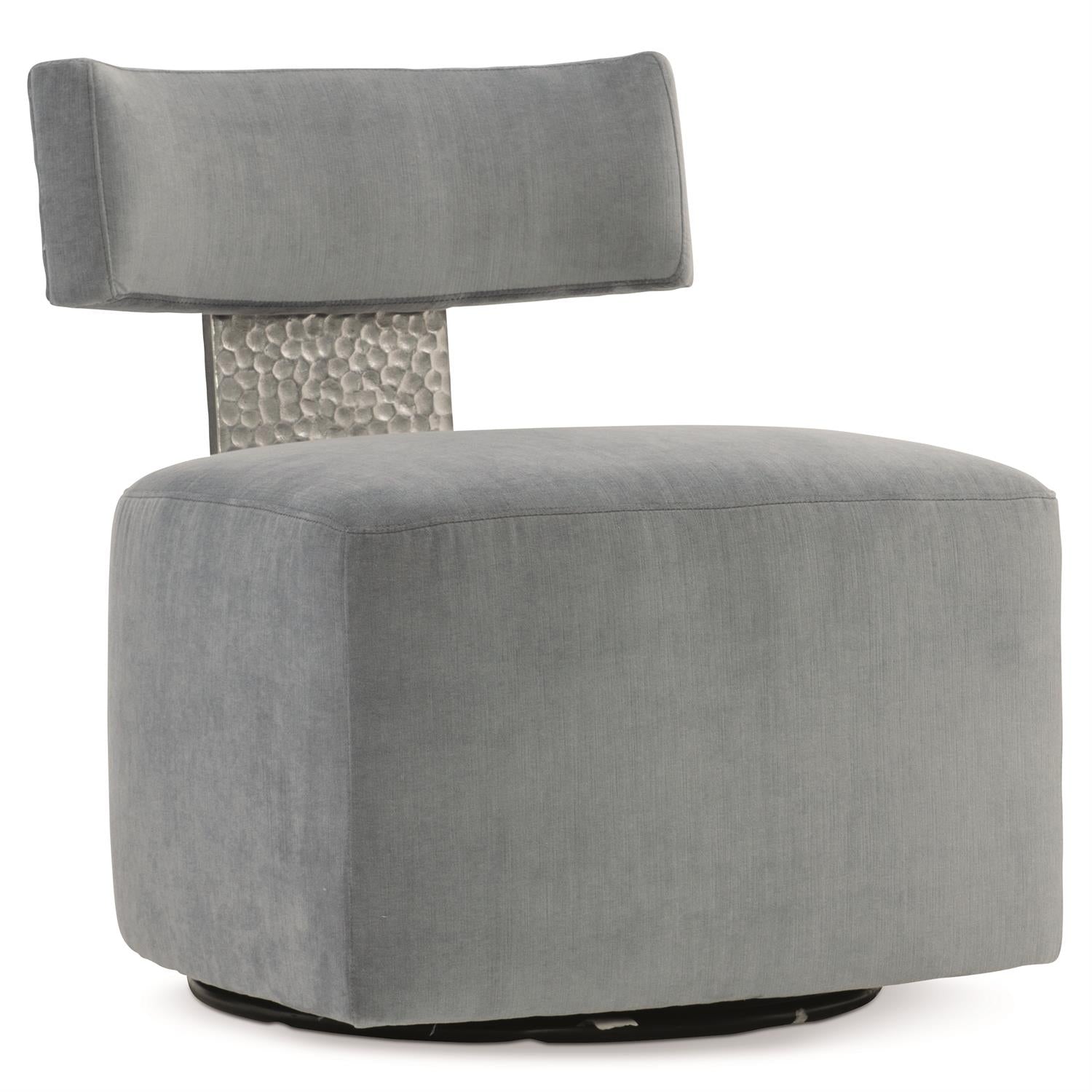 Bernhardt Ella Fabric Swivel Chair — N6513S