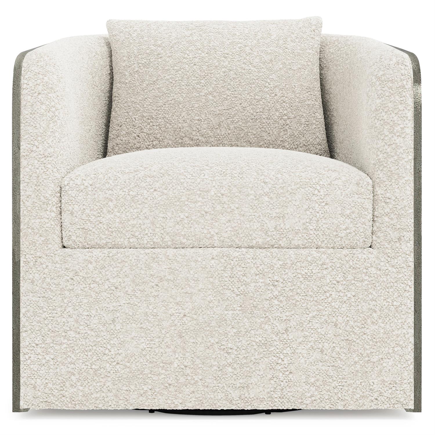 Bernhardt Eliot Fabric Swivel Chair — N6813S