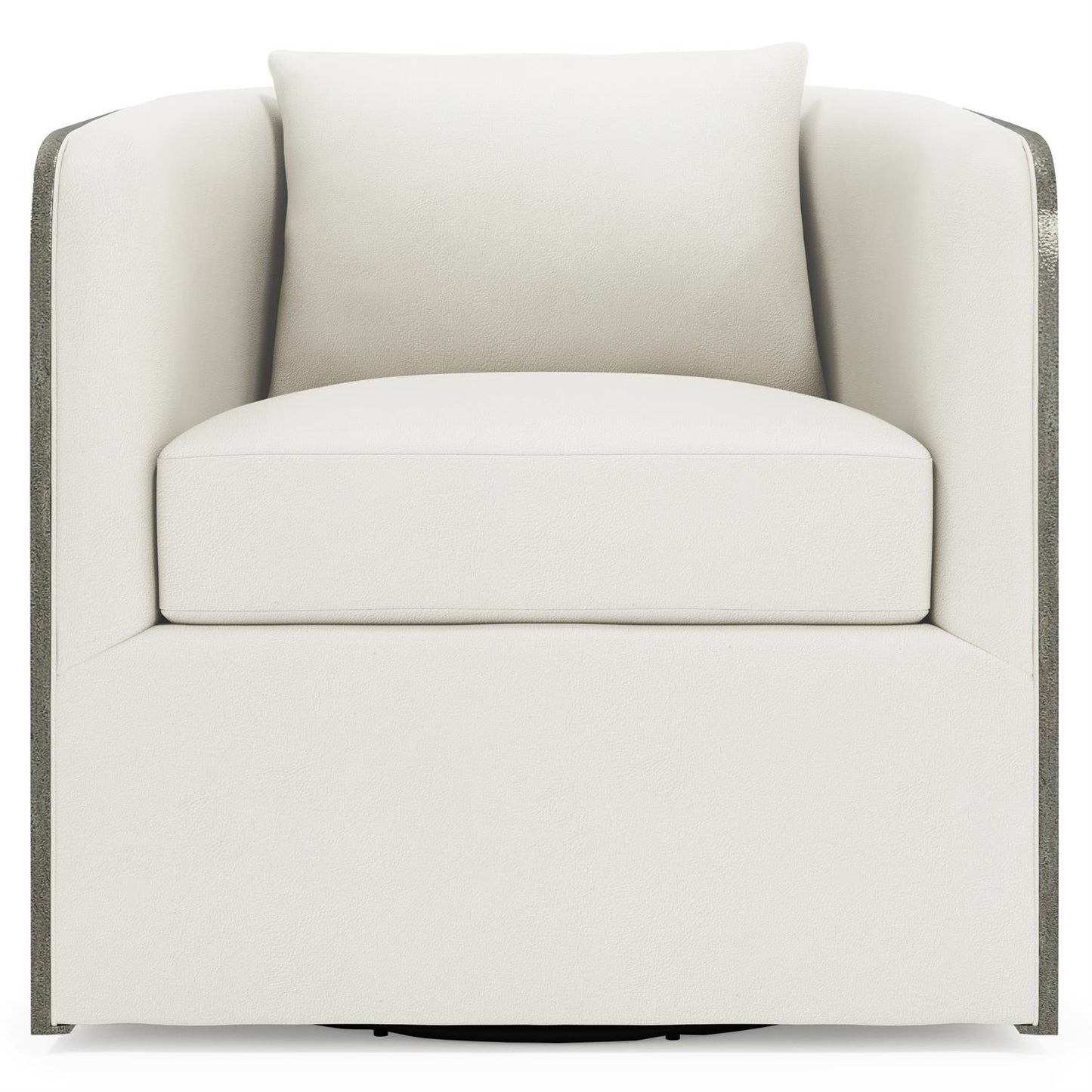 Bernhardt Eliot Leather Swivel Chair — N6813SL
