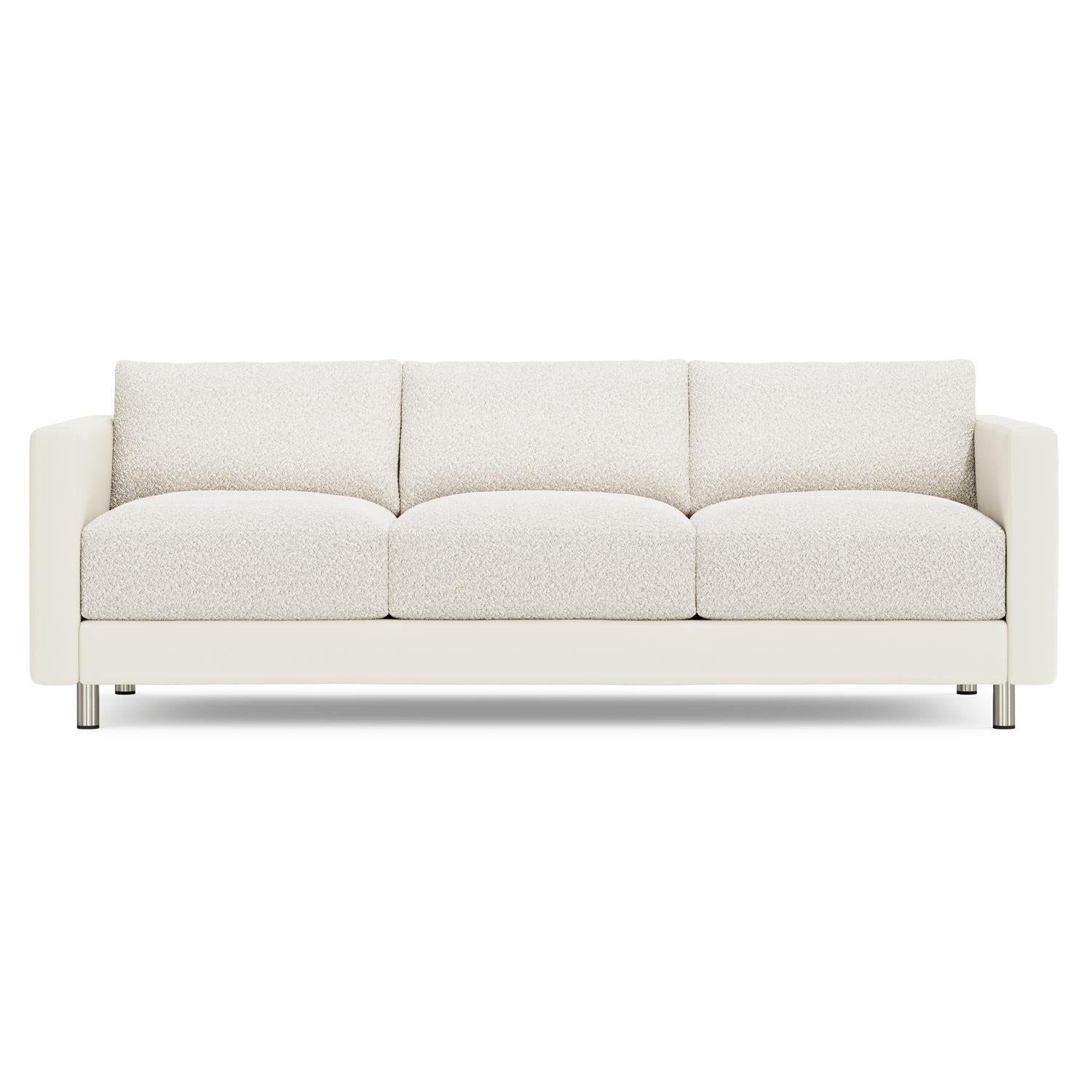Bernhardt Dakota Leather-Fabric Sofa Without Pillows — N707LFY