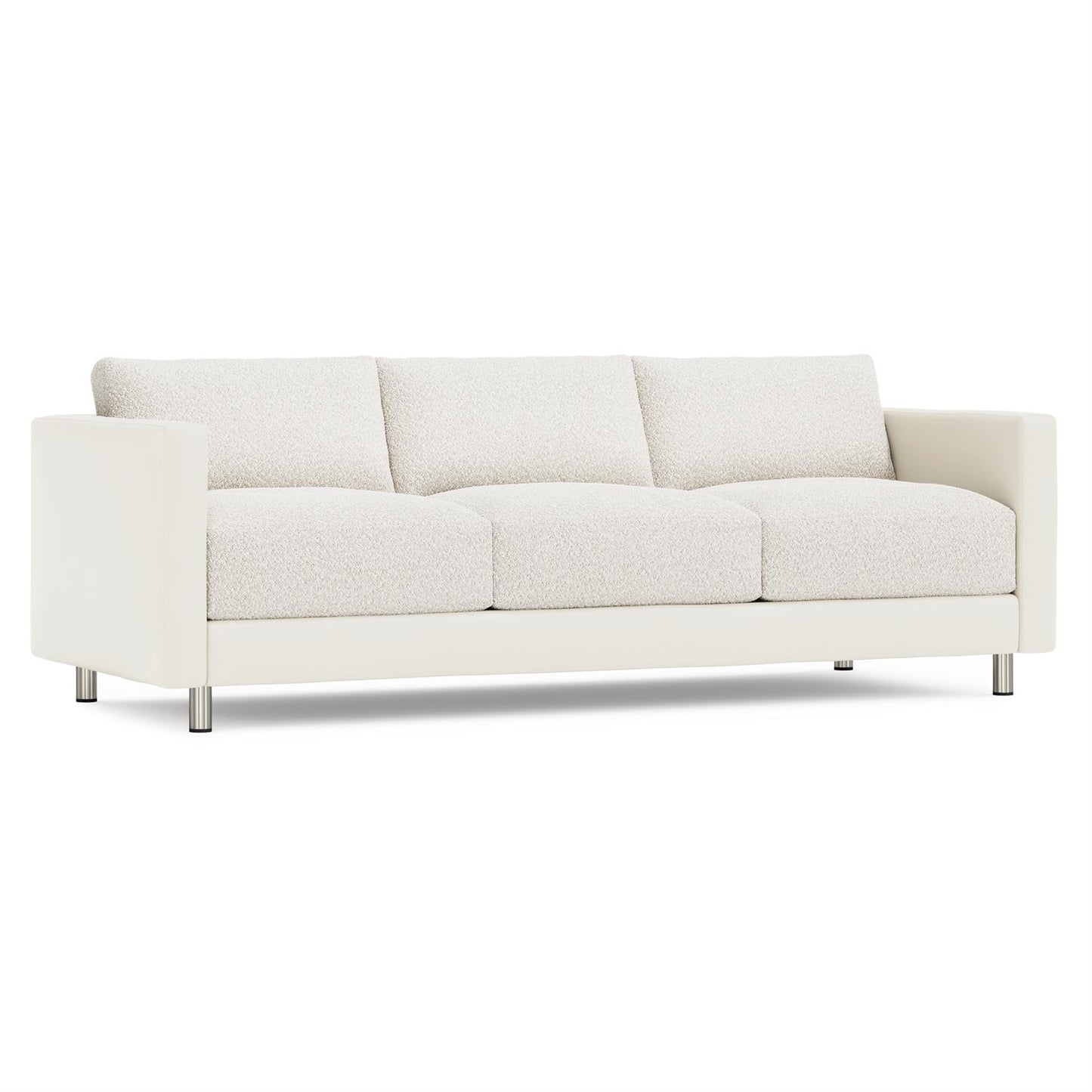 Bernhardt Dakota Leather-Fabric Sofa Without Pillows — N707LFY