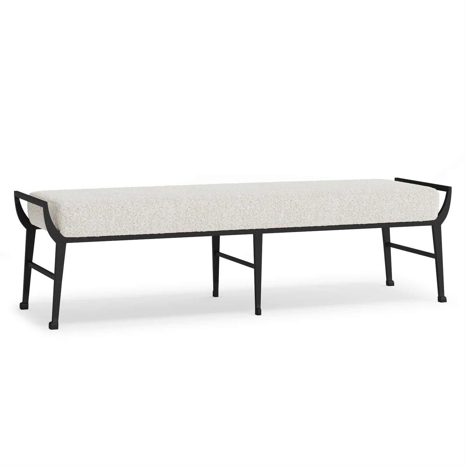 Bernhardt Mansfield Fabric Bench — N8090