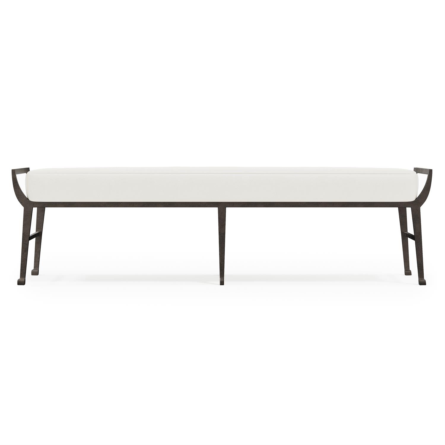 Bernhardt Mansfield Leather Bench — N8090L