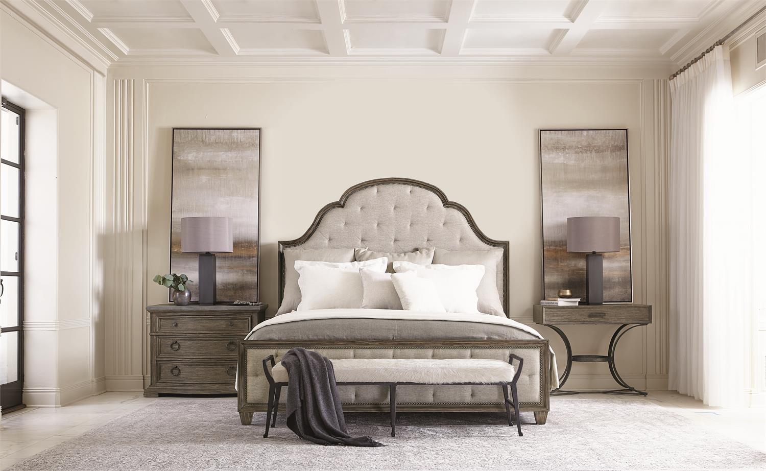 Bernhardt Mansfield Leather Bench — N8090L