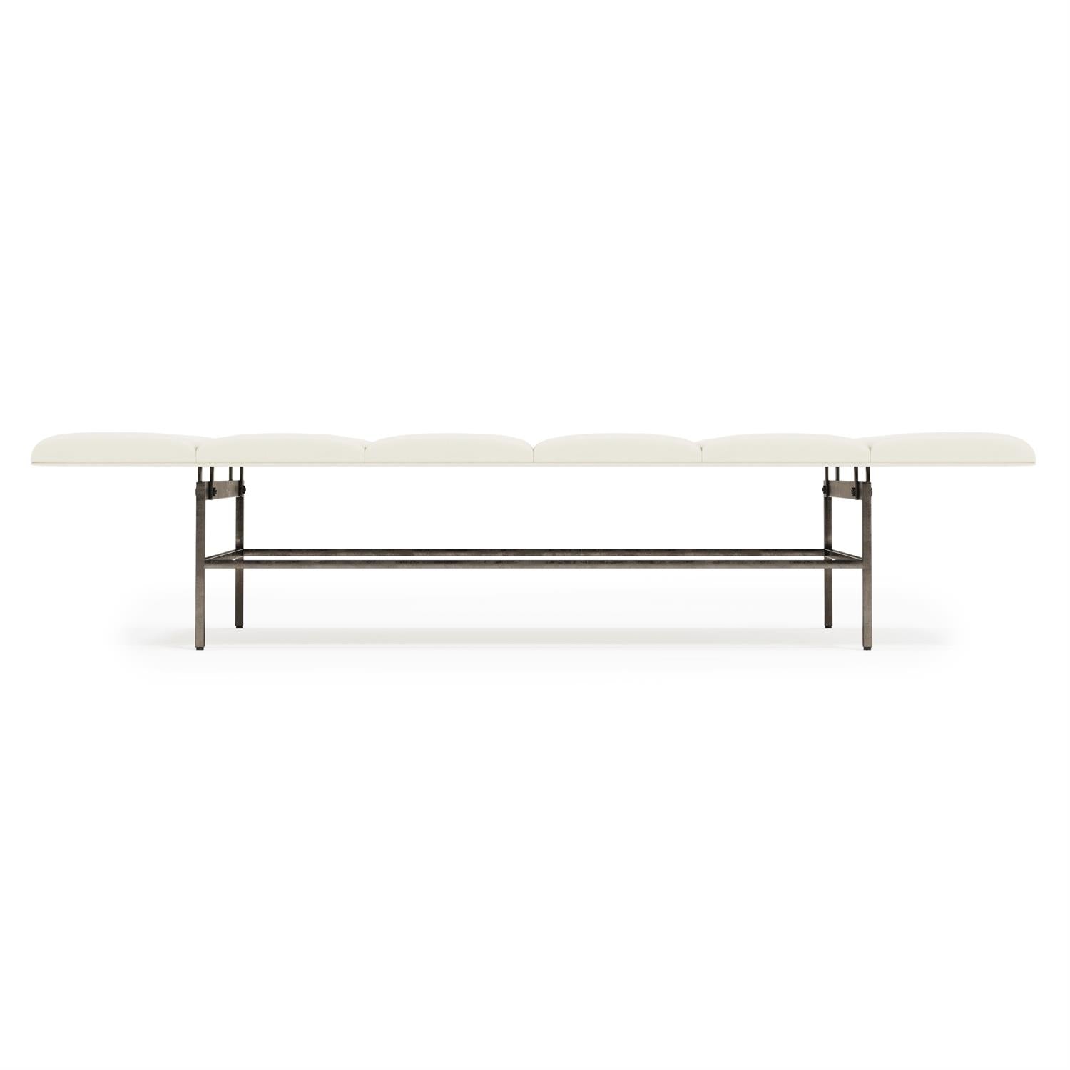 Bernhardt Ardmore Leather Bench — N8400L