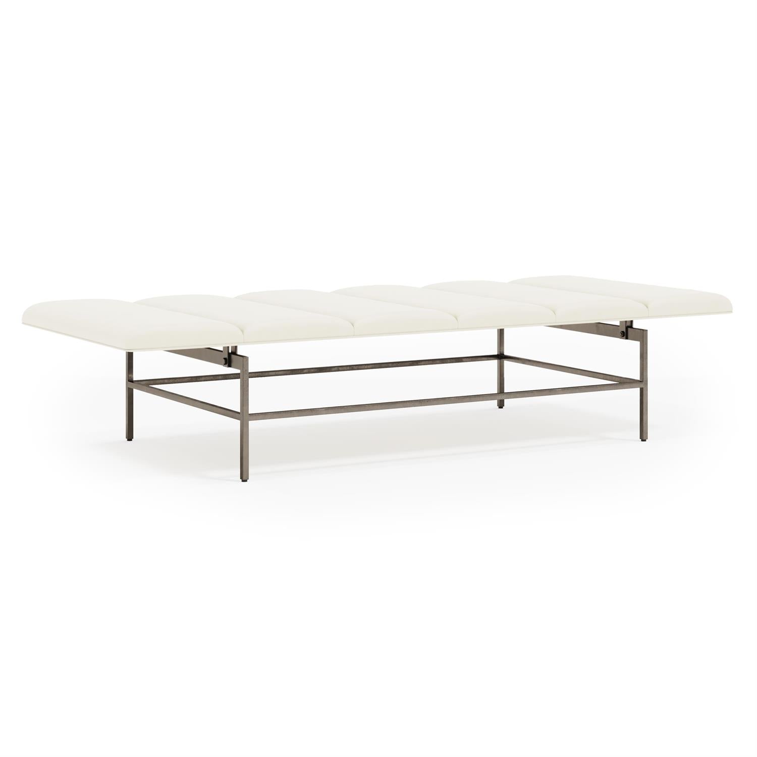 Bernhardt Ardmore Leather Bench — N8400L