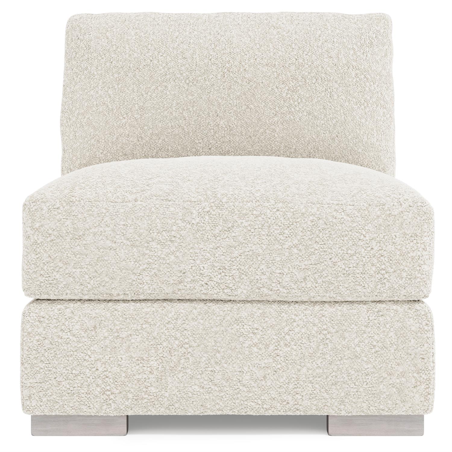 Bernhardt Andie Fabric Armless Chair — N8430