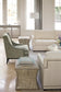 Bernhardt Roscoe Fabric Ottoman — N9000