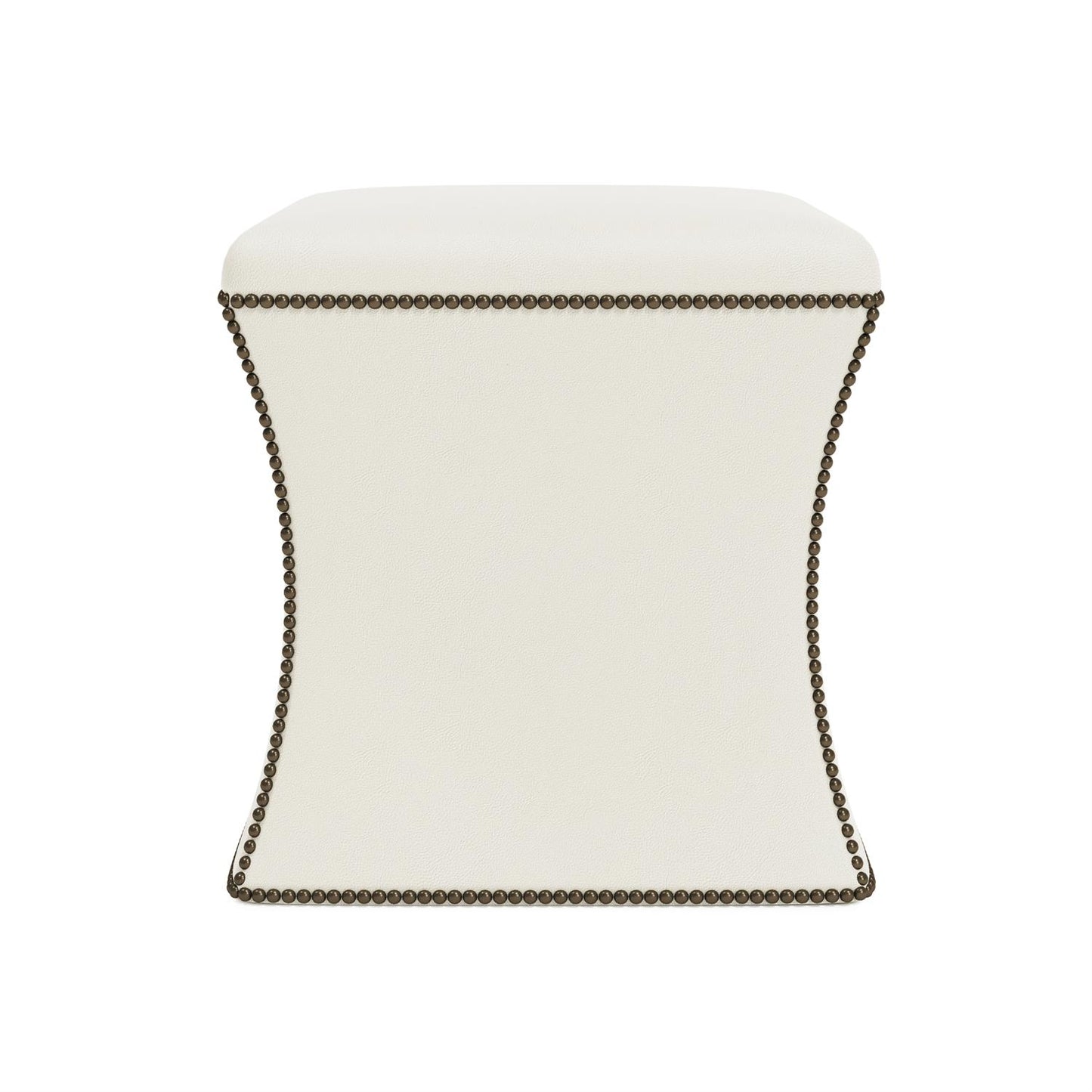Bernhardt Roscoe Leather Ottoman — N9000L