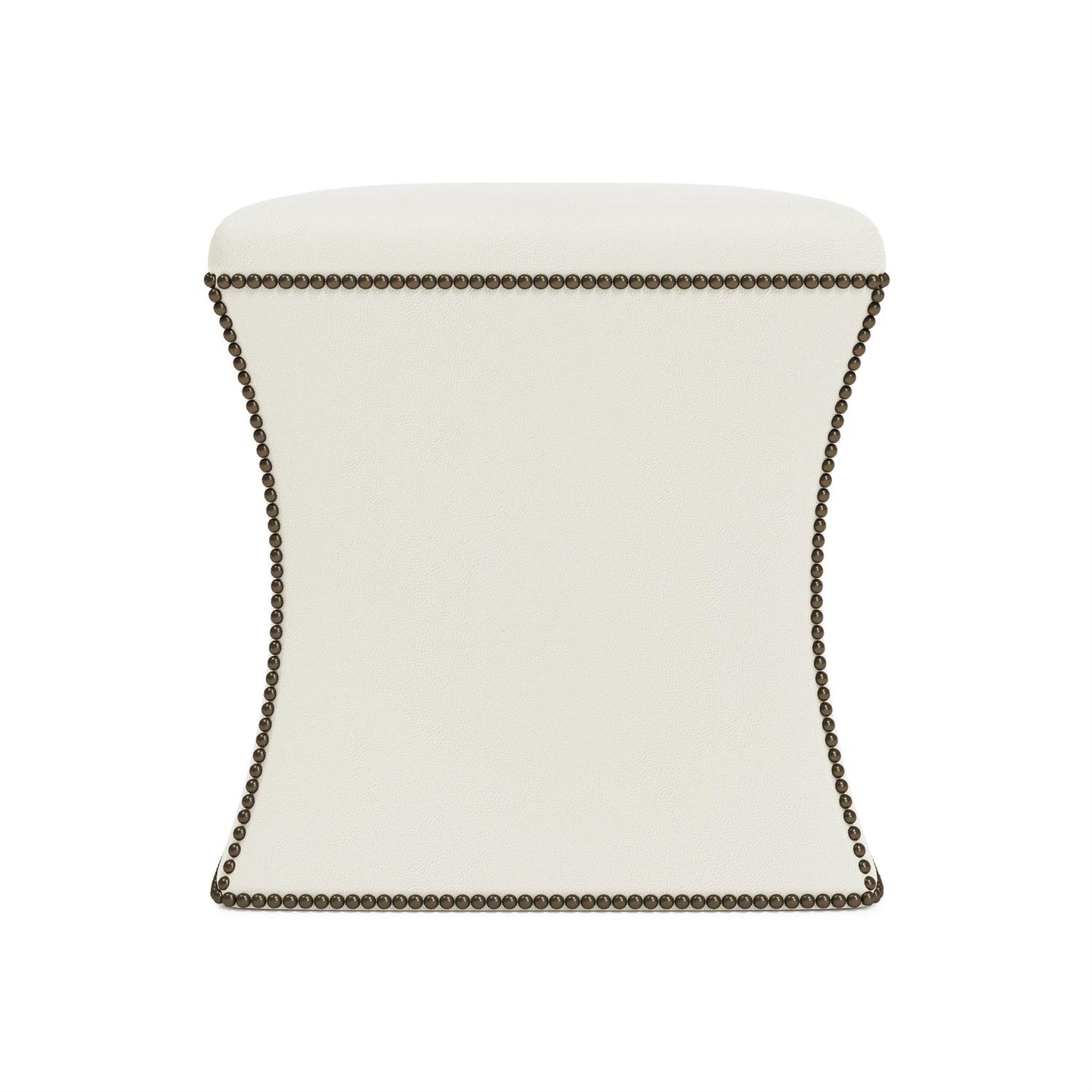 Bernhardt Roscoe Leather Ottoman — N9000L