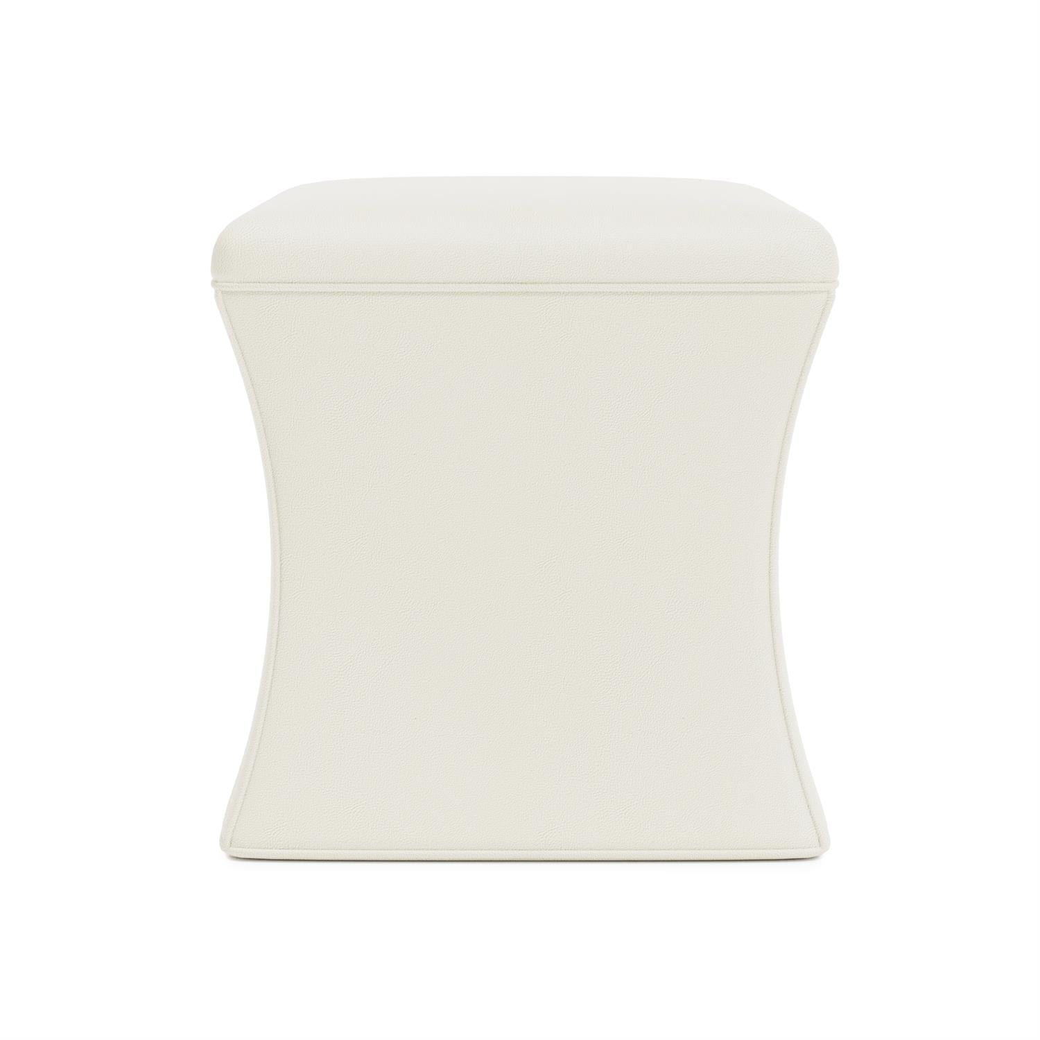 Bernhardt Roscoe Leather Ottoman Without Nails — N9000LX