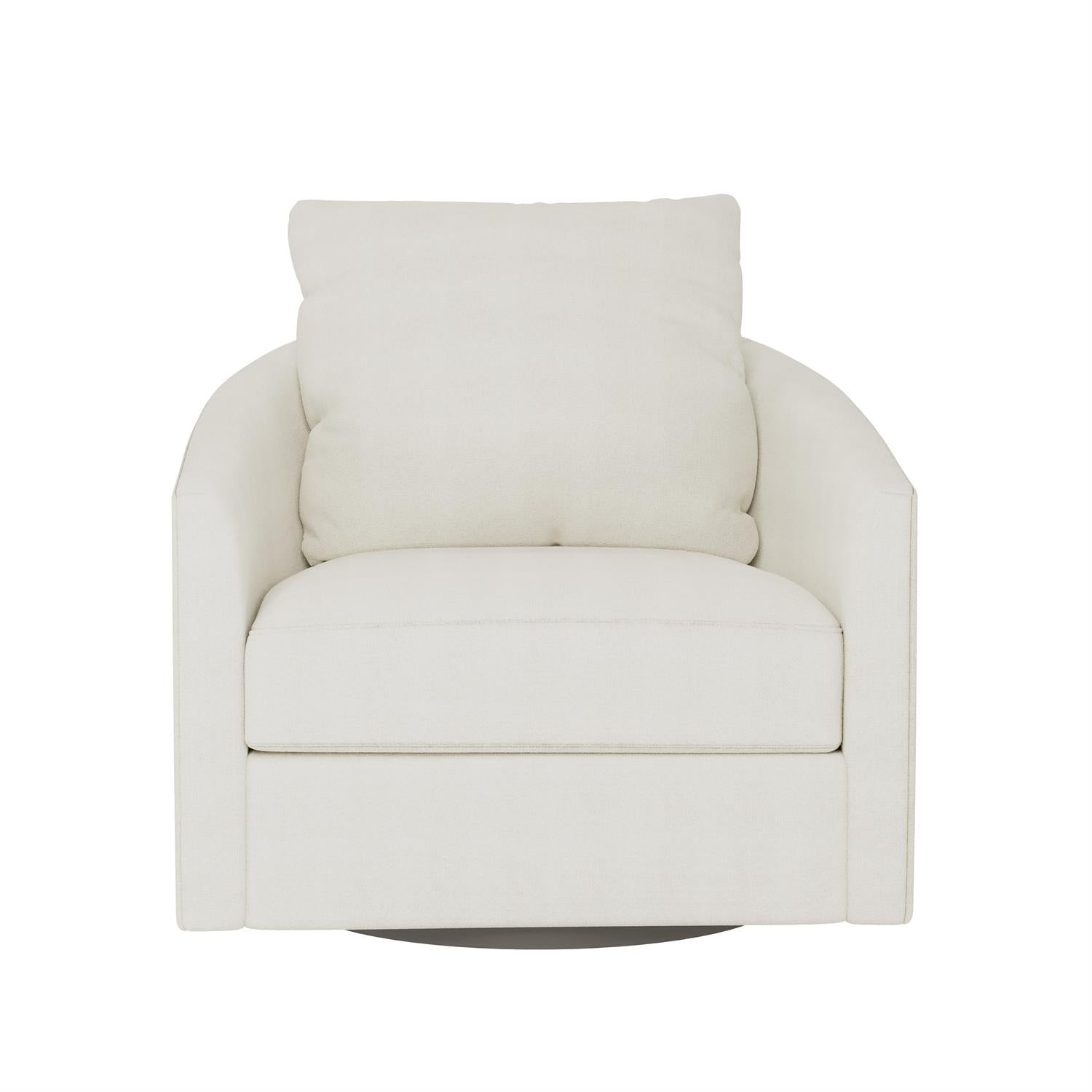 Bernhardt Astoria Fabric Swivel Chair — N9022S