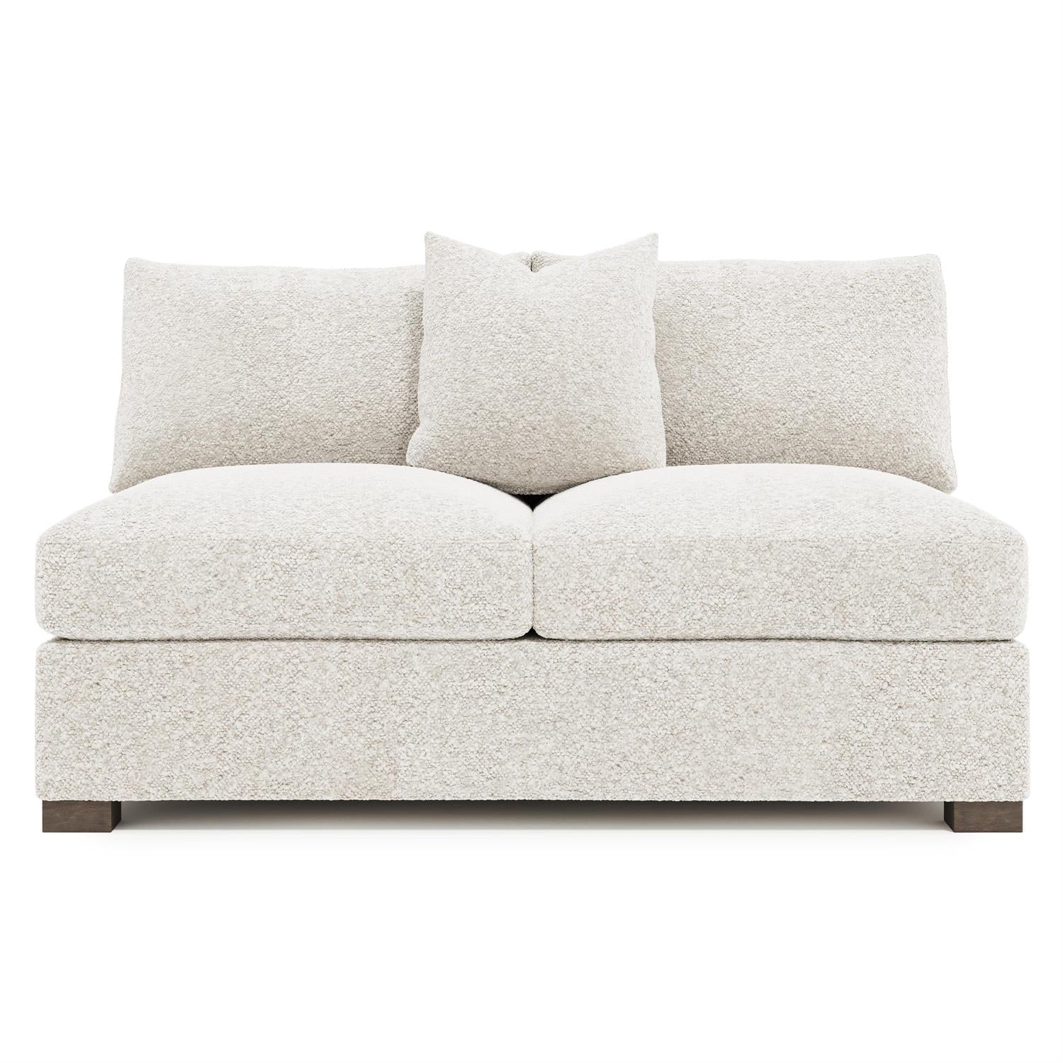 Bernhardt Kelsey Fabric Armless Loveseat — N9640