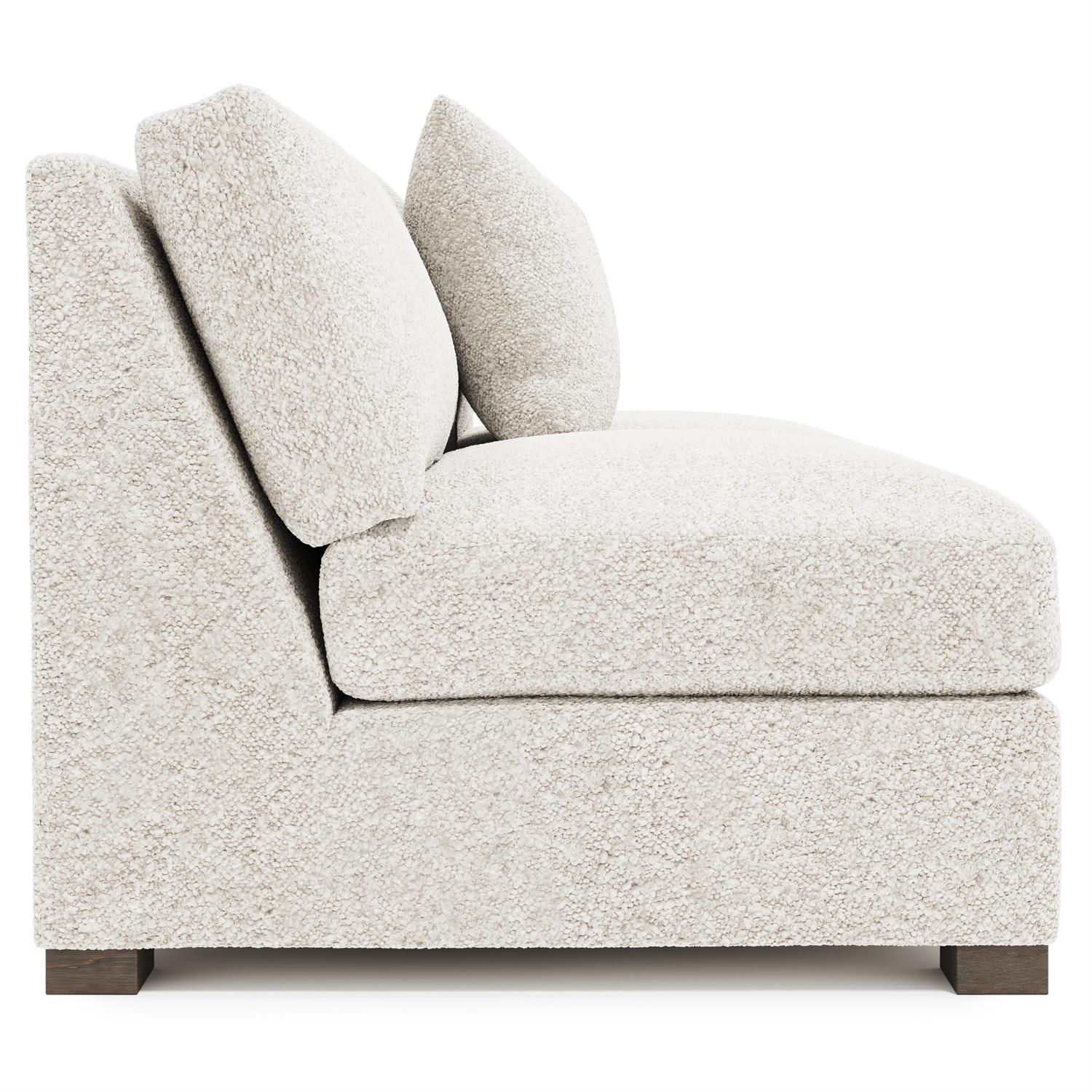 Bernhardt Kelsey Fabric Armless Loveseat — N9640