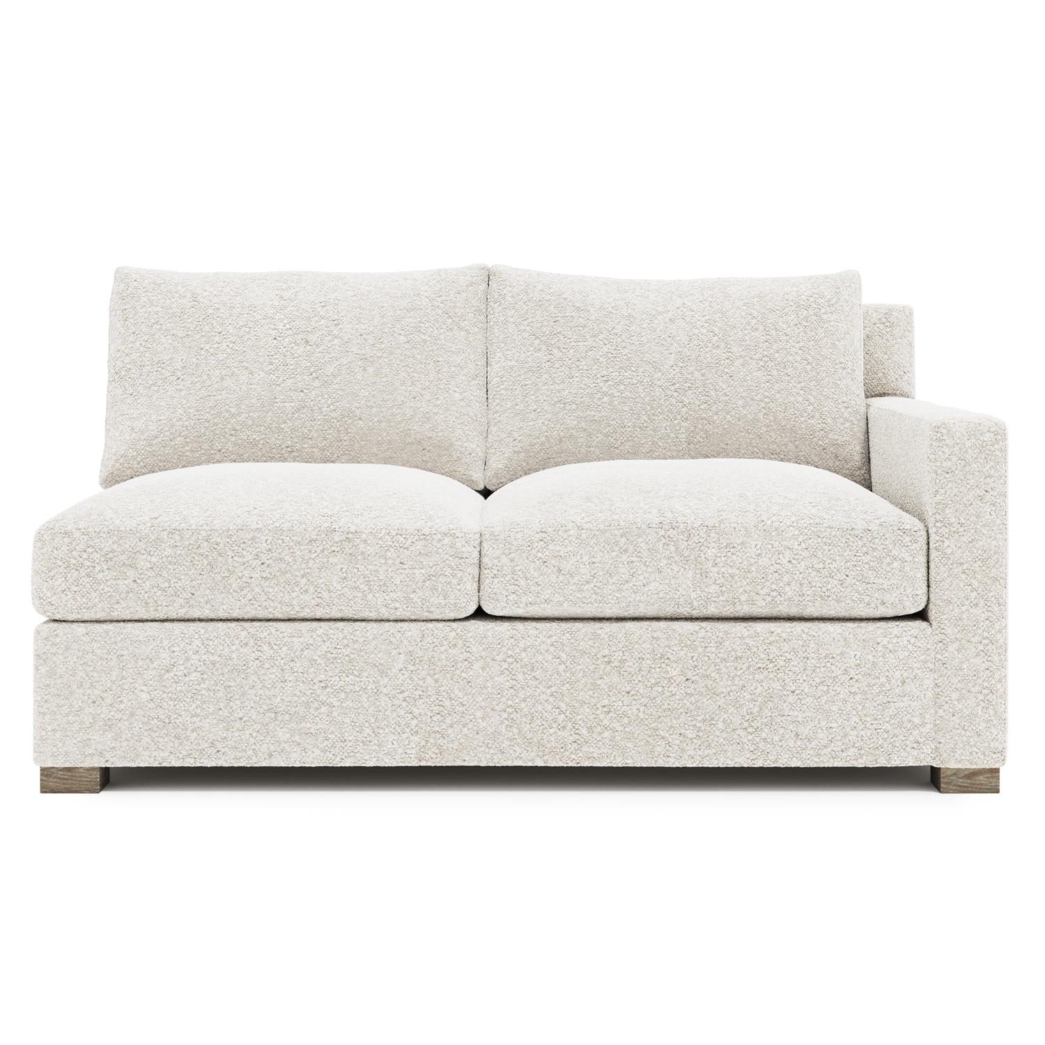 Bernhardt Kelsey Fabric Right Arm Loveseat Without Pillows — N9641Y