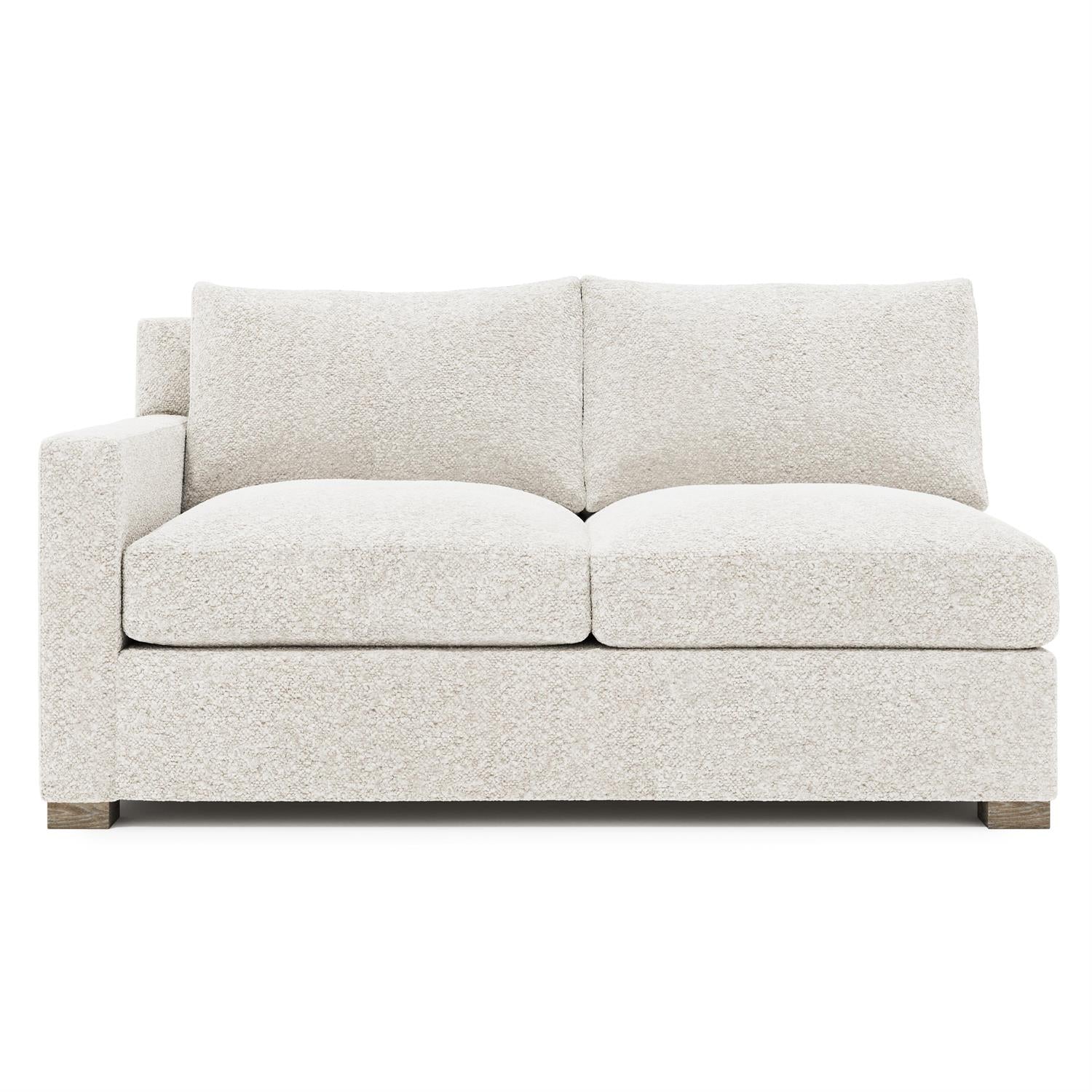 Bernhardt Kelsey Fabric Left Arm Loveseat Without Pillows — N9642Y