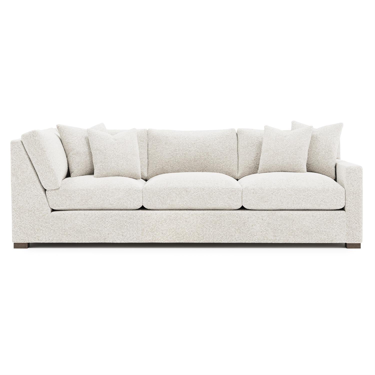 Bernhardt Kelsey Fabric Right Arm Return Sofa — N9693