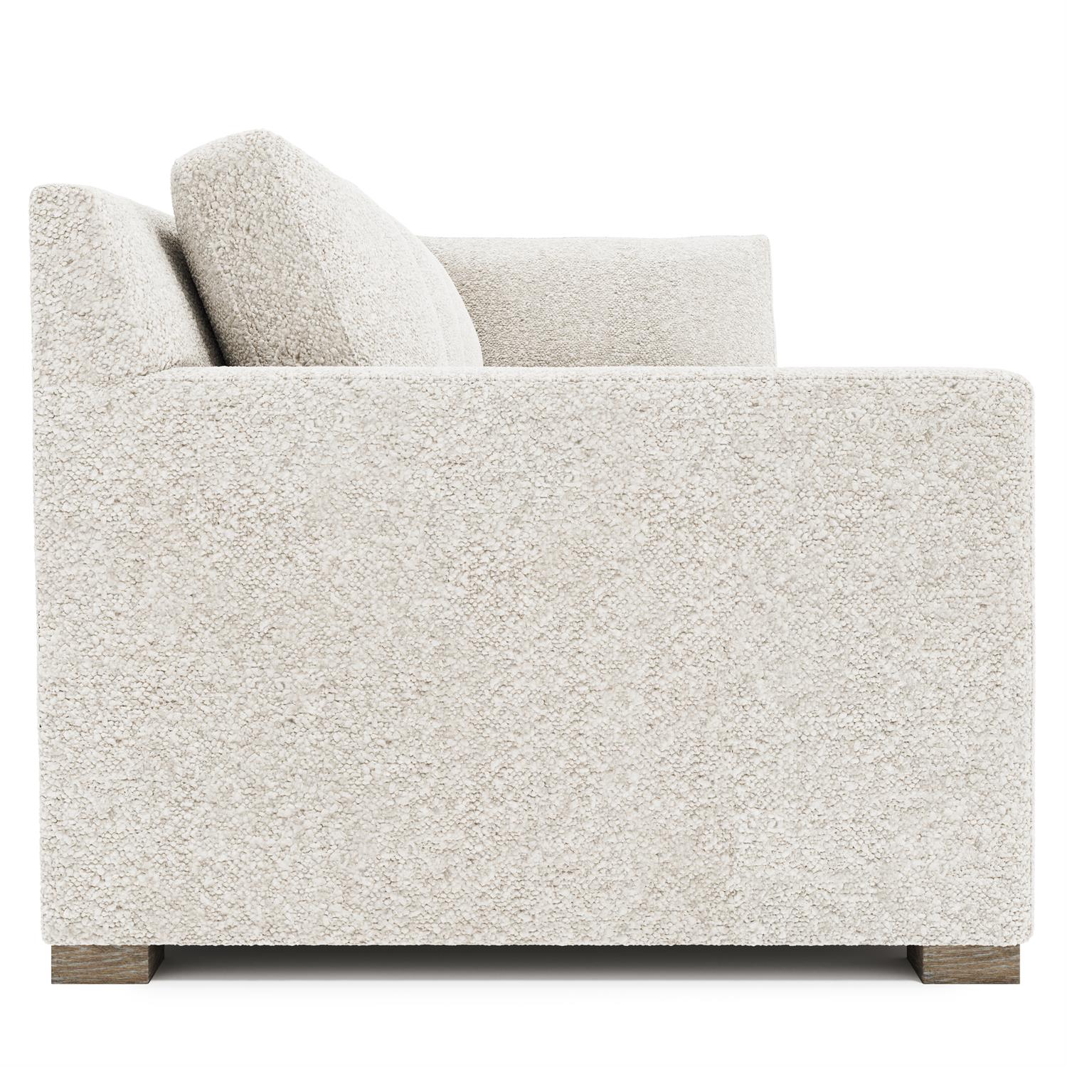 Bernhardt Kelsey Fabric Left Arm Return Sofa Without Pillows — N9694Y