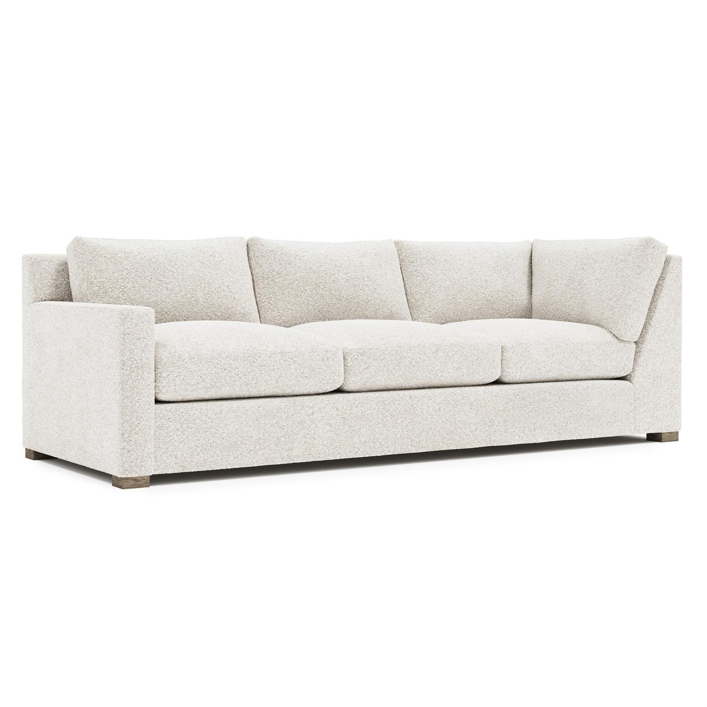 Bernhardt Kelsey Fabric Left Arm Return Sofa Without Pillows — N9694Y