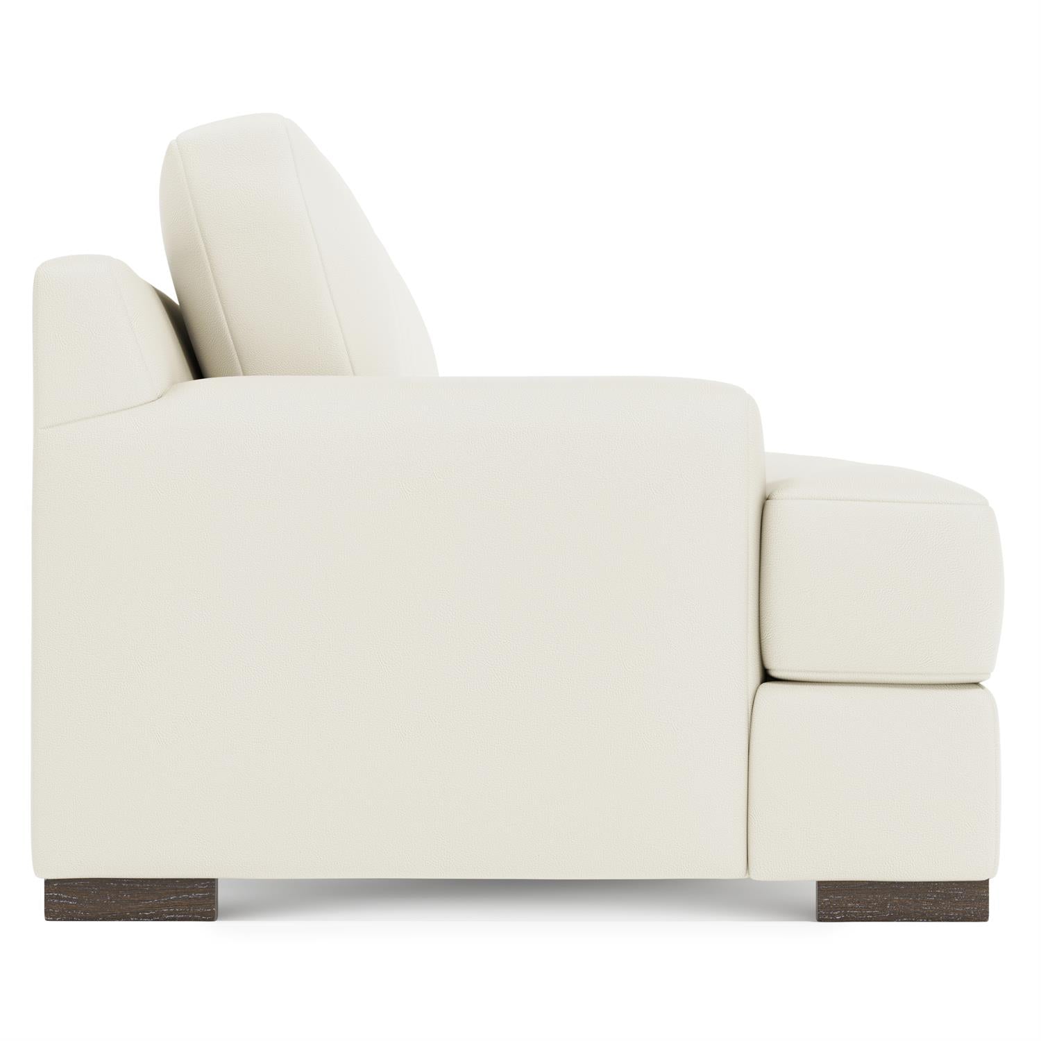 Bernhardt Andie Leather Sofa Without Pillows — N9727LY