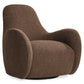 Bernhardt Tucci Fabric Swivel Chair — N9902S
