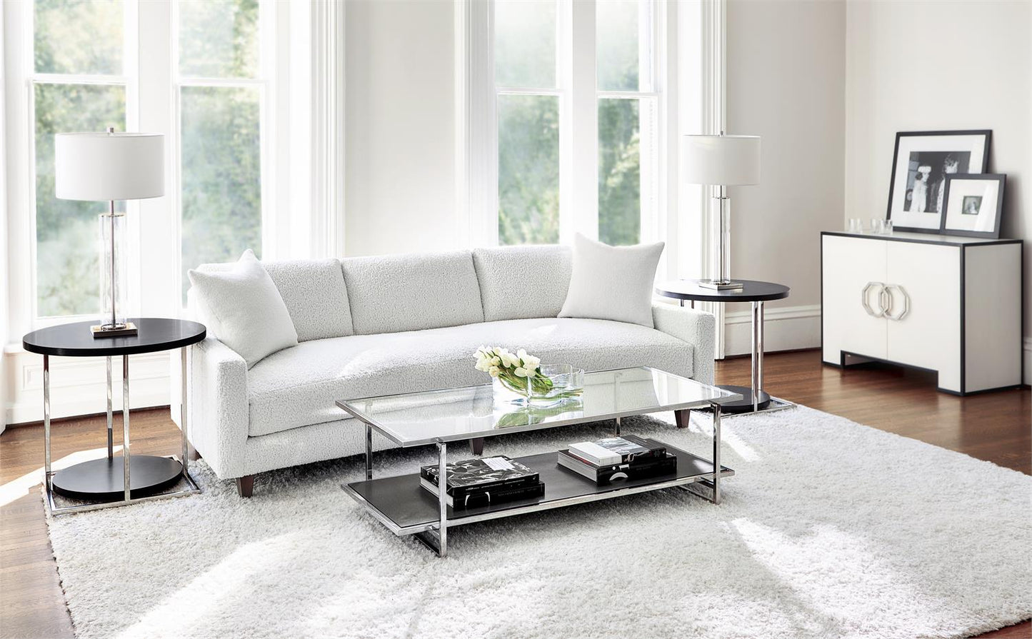 Bernhardt Carlie Fabric Sofa Without Pillows — N9907Y