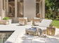 Bernhardt Trieste Outdoor Chaise — O1419