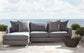 Bernhardt Monterey Outdoor Right Arm Loveseat — O4841