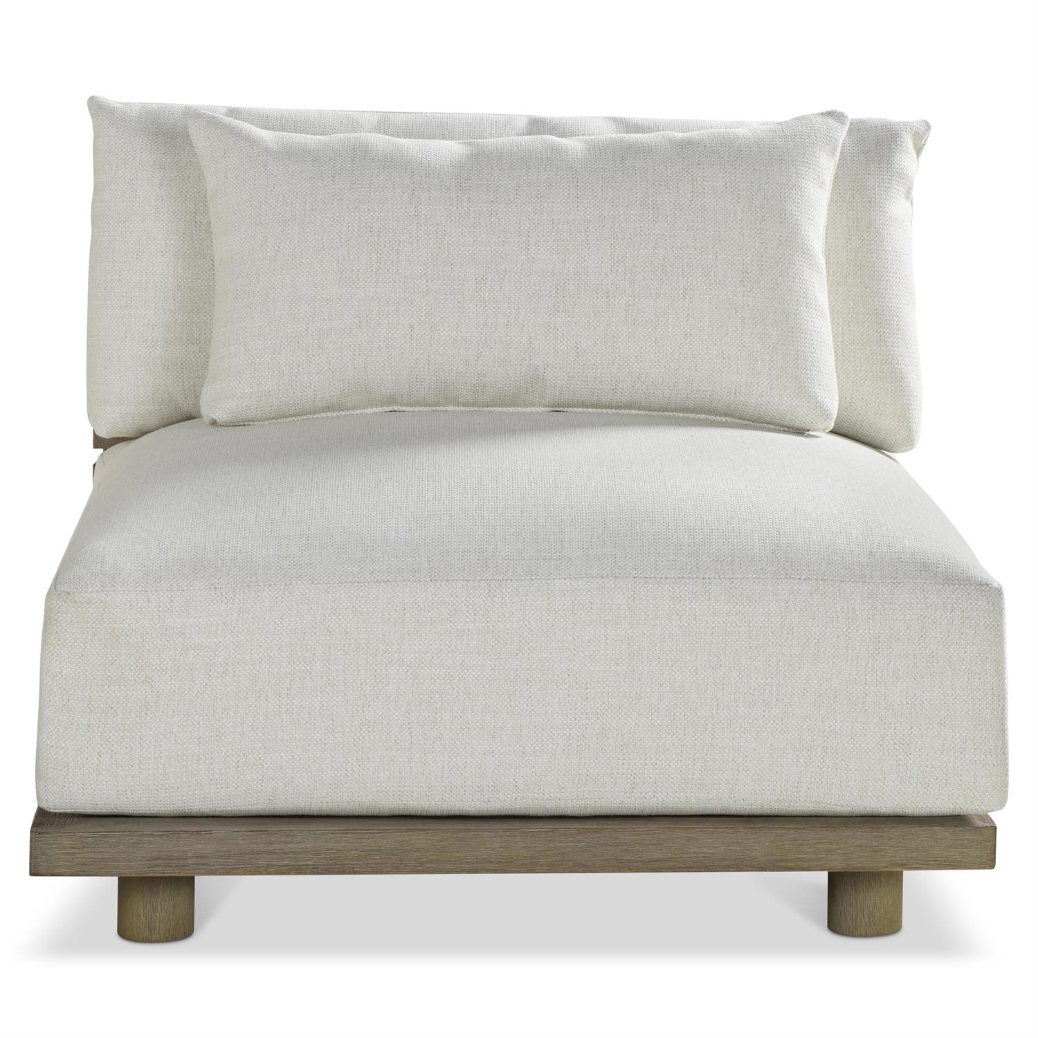 Bernhardt Zen Outdoor Armless Chair — O8930